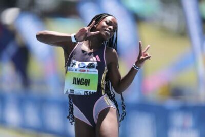 Jingqi books her place in the 100m final at the World u20 Championship
