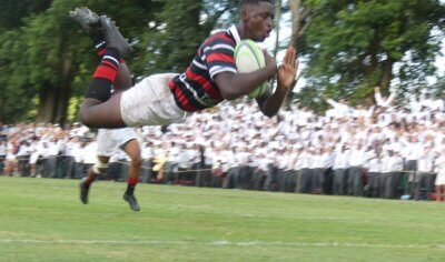 It took 55 minutes, but Maritzburg College claimed the lead after a scoring to the left of the uprights.