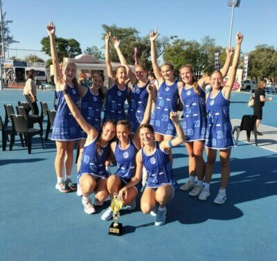 Affies netbalspan weer gekroon as Wildeklawer-kampioen