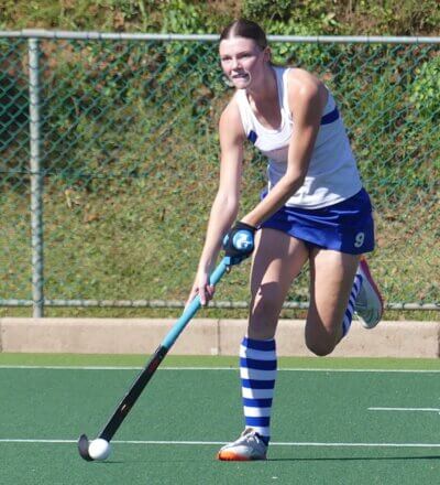 Elizabeth Anderson, the top goal scorer for St Mary's DSG, will be a kay player in the St Anne's Cup final.