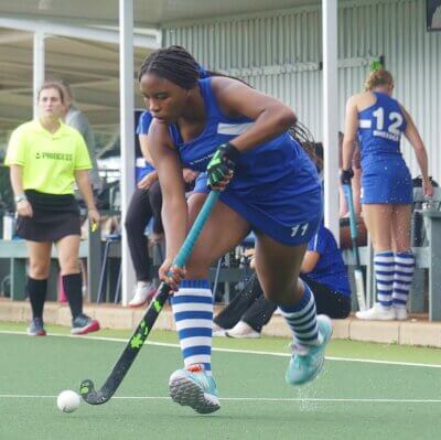 St Mary's DSG's Sibabalwe Mfaweza recently helped the KZN Raiders to a fifth-place finish at the u21 IPT. Saints' Elizabeth Anderson was the leading goal scorer at the event.