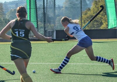 St Mary's DSG won the 2024 St Anne's Cup with a clean record, which included a win over Eunice in which Elizabeth Anderson scored from this shot.