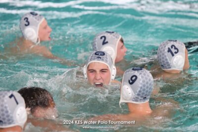 Fixtures and teams in action at the Bishops Water Polo Tournament