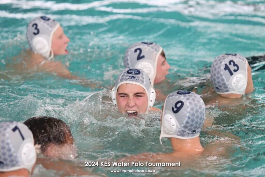 Fixtures and teams in action at the Bishops Water Polo Tournament