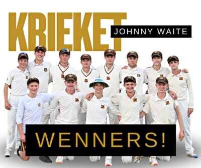 Juandré Verwey leads Helpmekaar to their first-ever Johnny Waite title