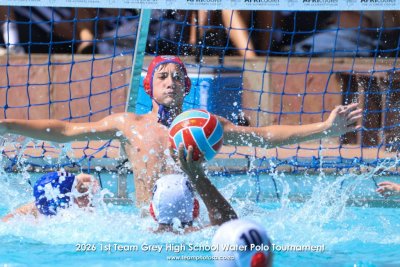 Top guns in the ascendancy at Grey High Water Polo Tournament